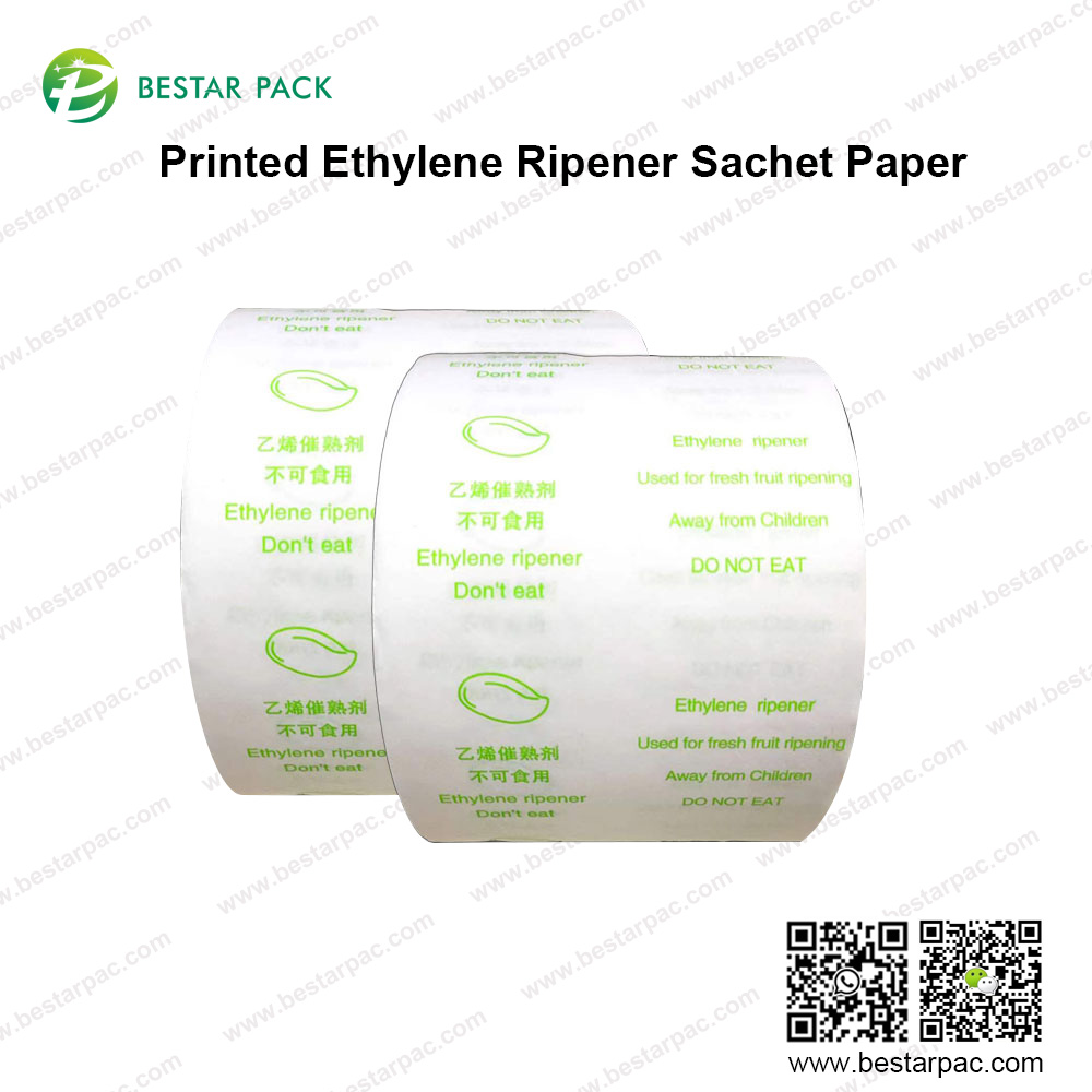 Papier sachet imprimé en éthylène pour mûrisseur